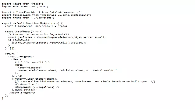 Example of Code FullStack #2